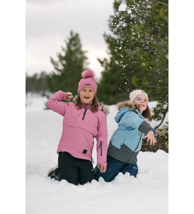 Skogstad kepurė rudeniui / žiemai mergaitei Kongsberg. Spalva rožinė